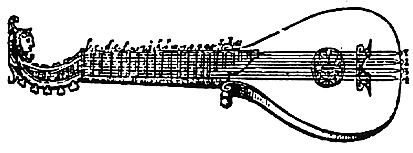 [Robinson's 4-course cittern.]